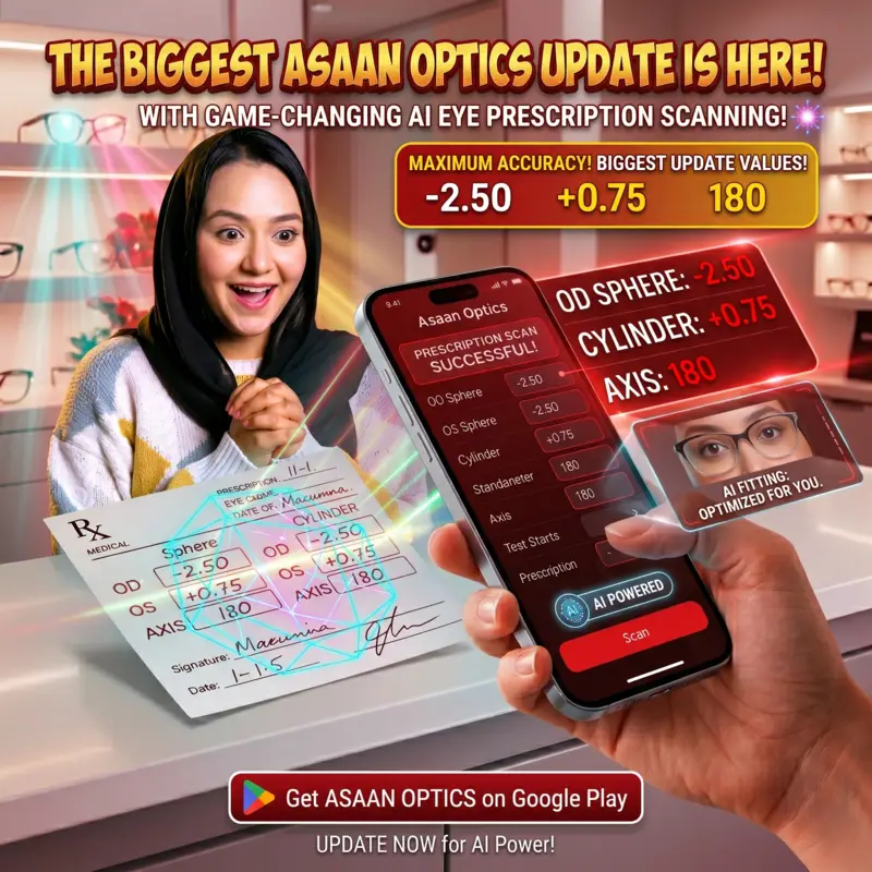 AI Prescription Scanner in Optical Shop App